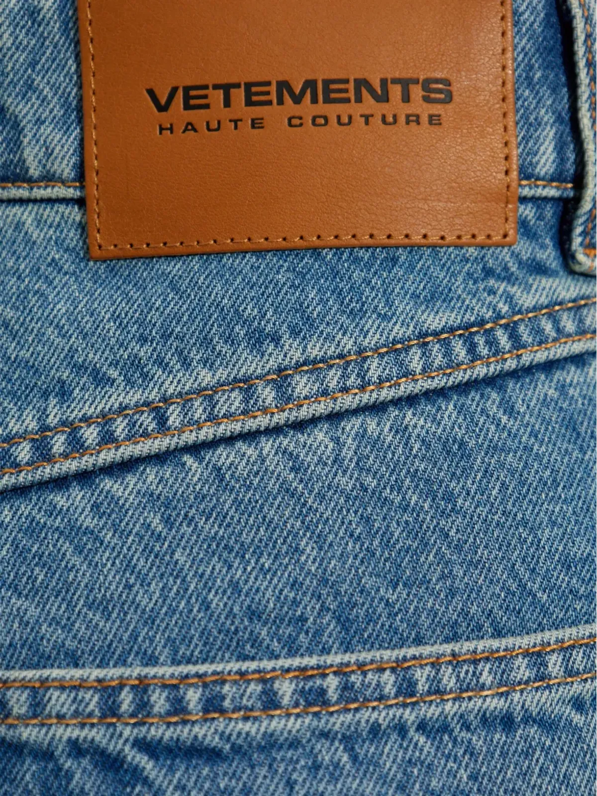 VETEMENTS デニムコットンジーンズ - 画像5