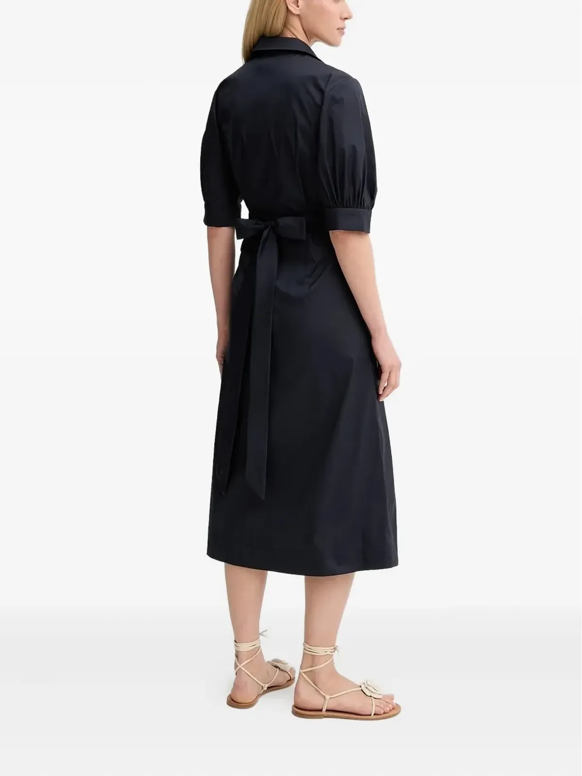 MUNTHE Bobula midi wrap dress - Blue - 画像2