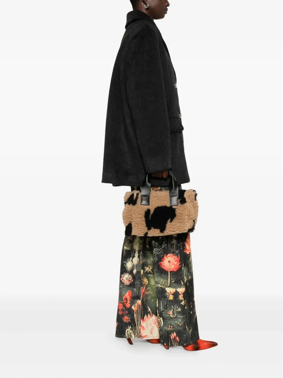 MSGM フェイクファー トートバッグ - 画像2