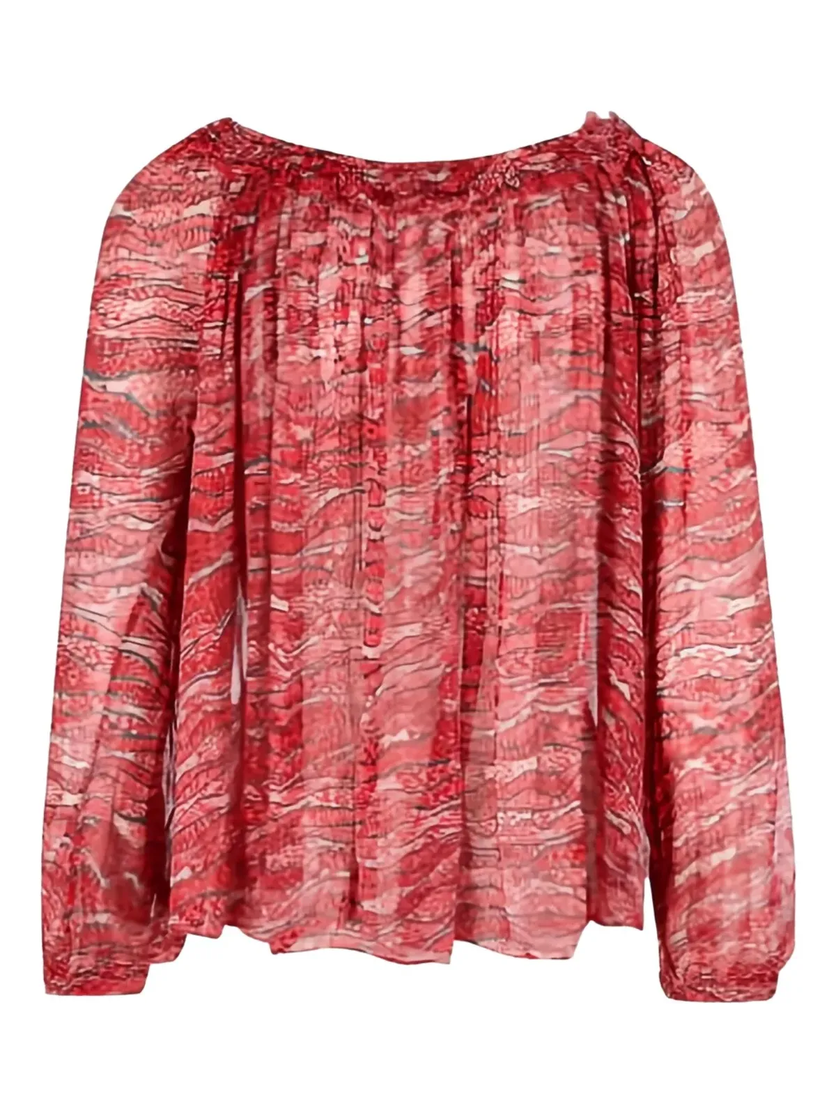 ISABEL MARANT プリーツブラウス - 画像2