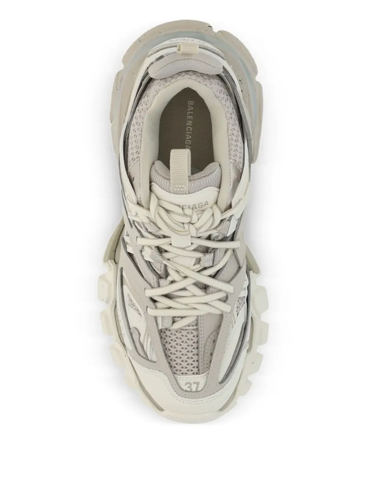 Balenciaga レースアップ構造ソールスニーカー - 画像3