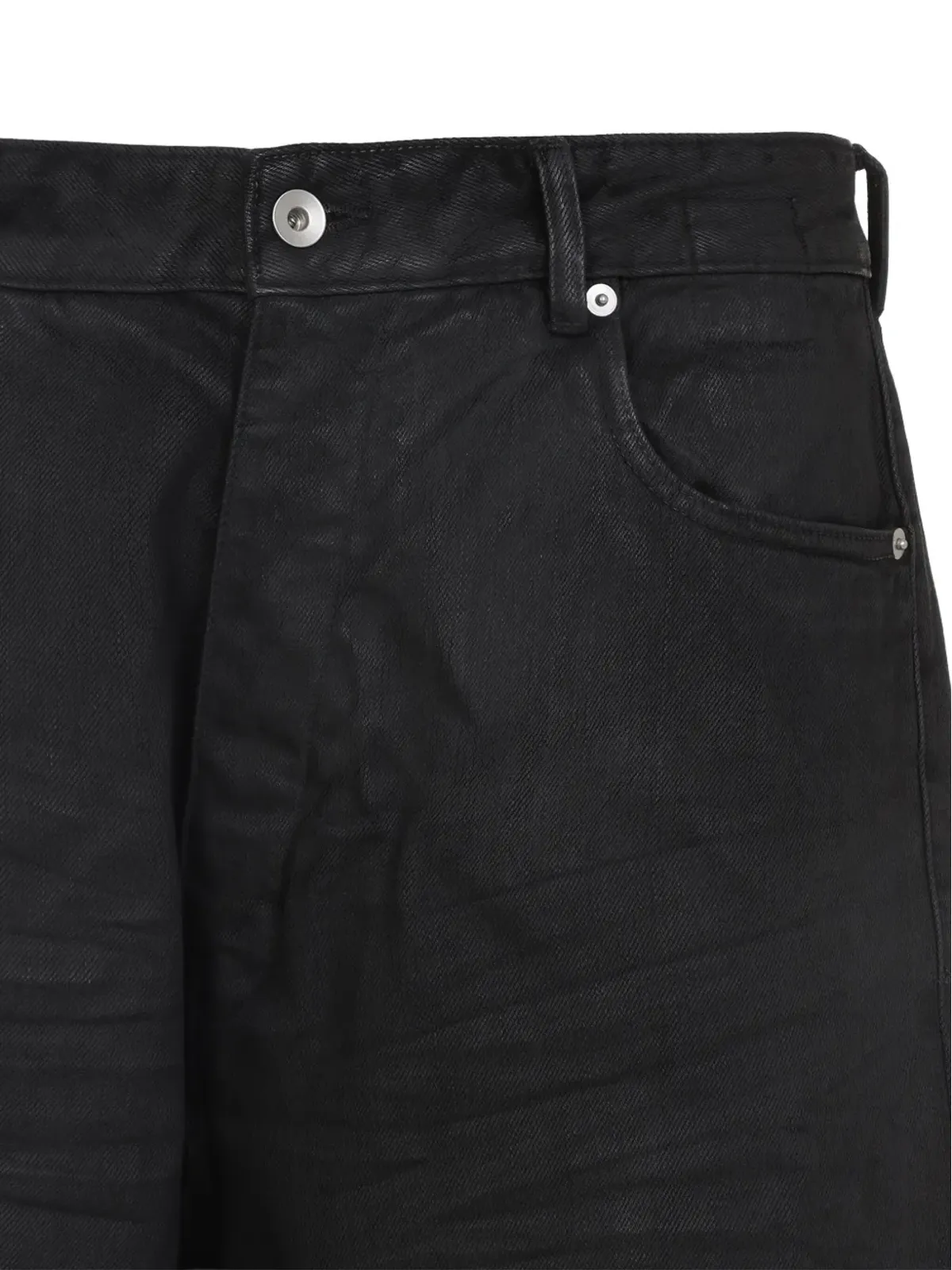 Rick Owens DRKSHDW コットン ワイドレッグ ジーンズ - 画像4