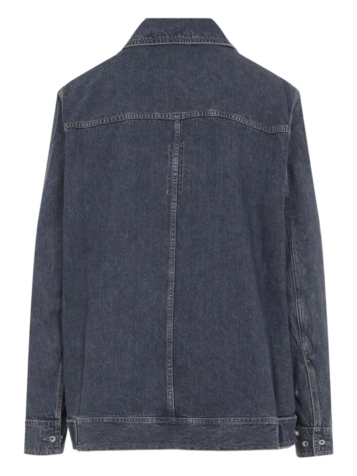 Rick Owens DRKSHDW ボタン留めデニムジャケット - Grey - 画像2