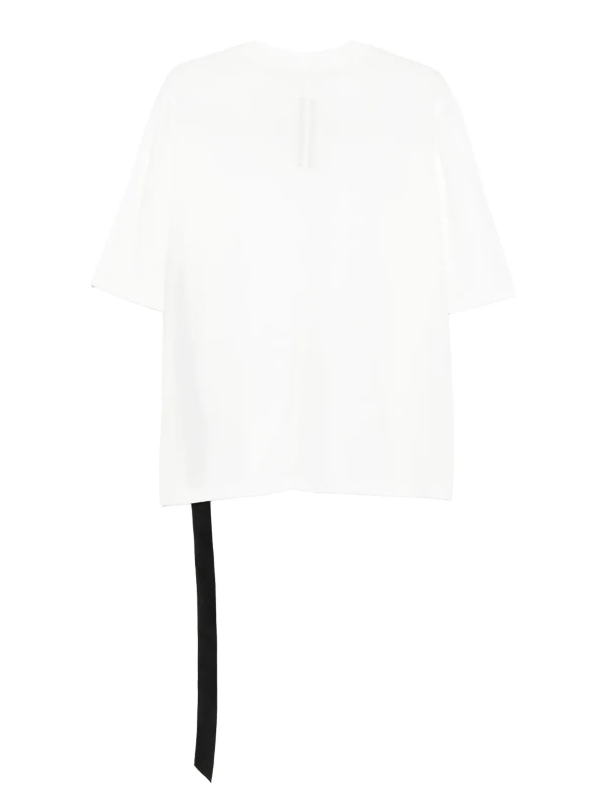 Rick Owens DRKSHDW Walrus アシンメトリックヘム オーガニックコットンTシャツ - White - 画像2