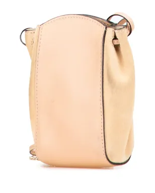 Chloé Pre-Owned ミニ レザーとスエード サック フリンジ クロスボディバッグ - サムネイル3