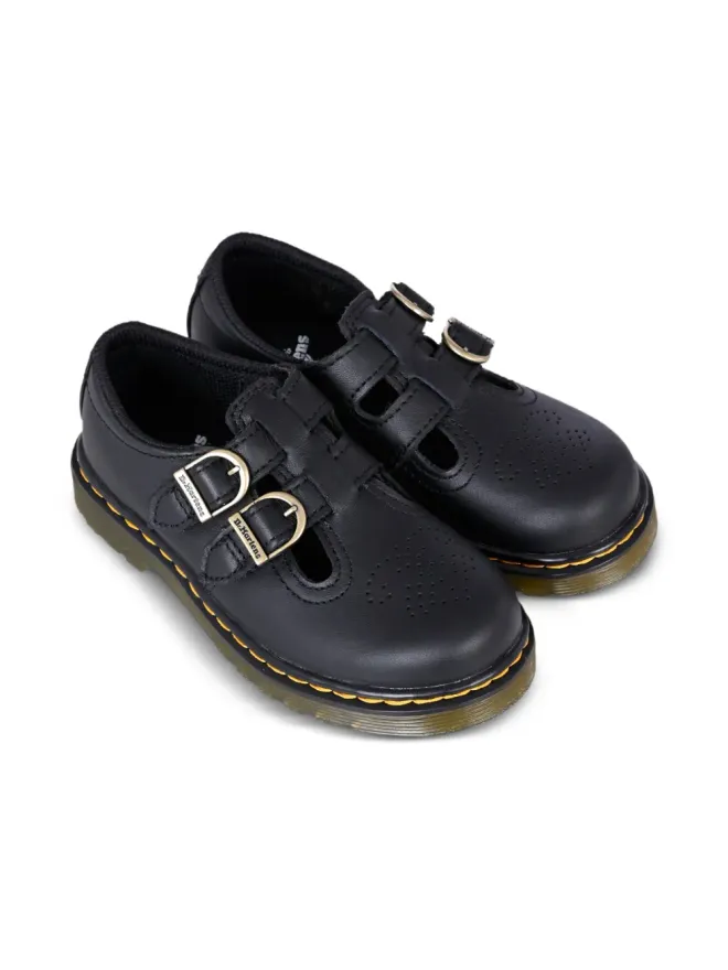Dr. Martens Kids Dr. Martens Kids 8065 buckle-strap leather mocassins - Blackの商品画像