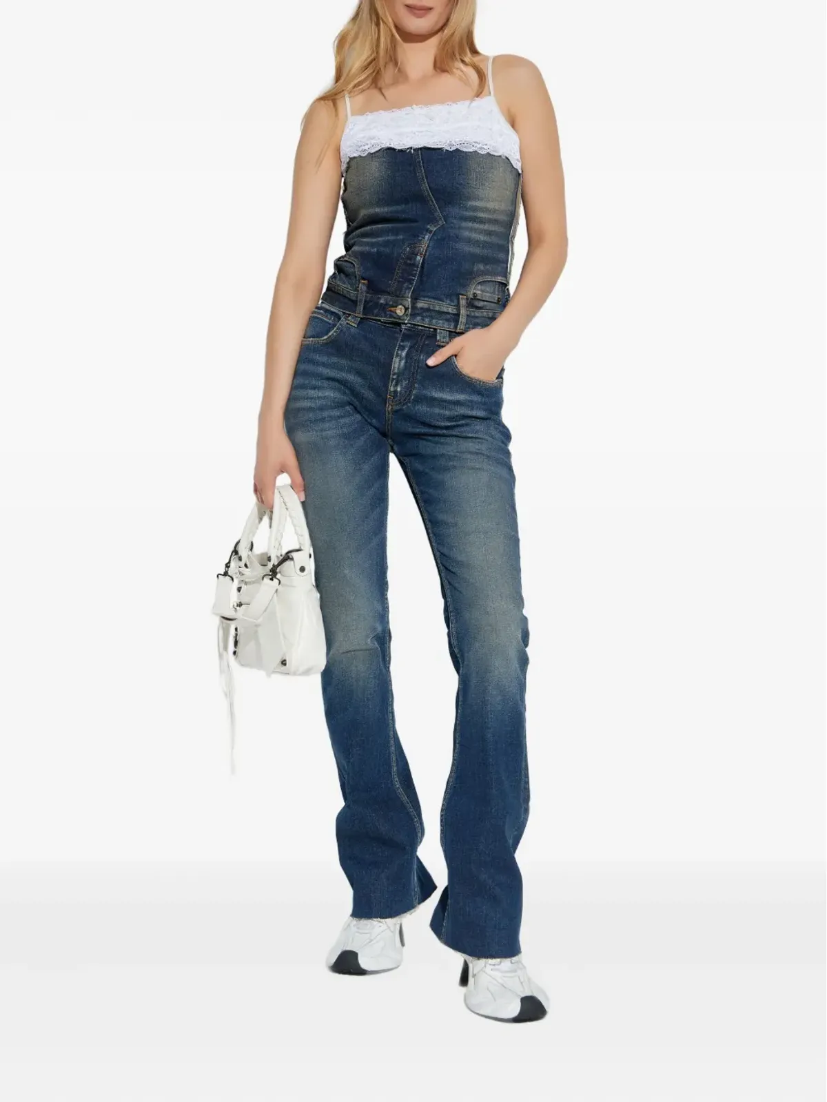 Balenciaga レースコットントップ - 画像2