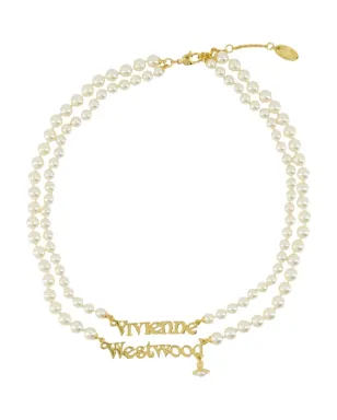 Vivienne Westwood パールダブルストランドネックレス - サムネイル1