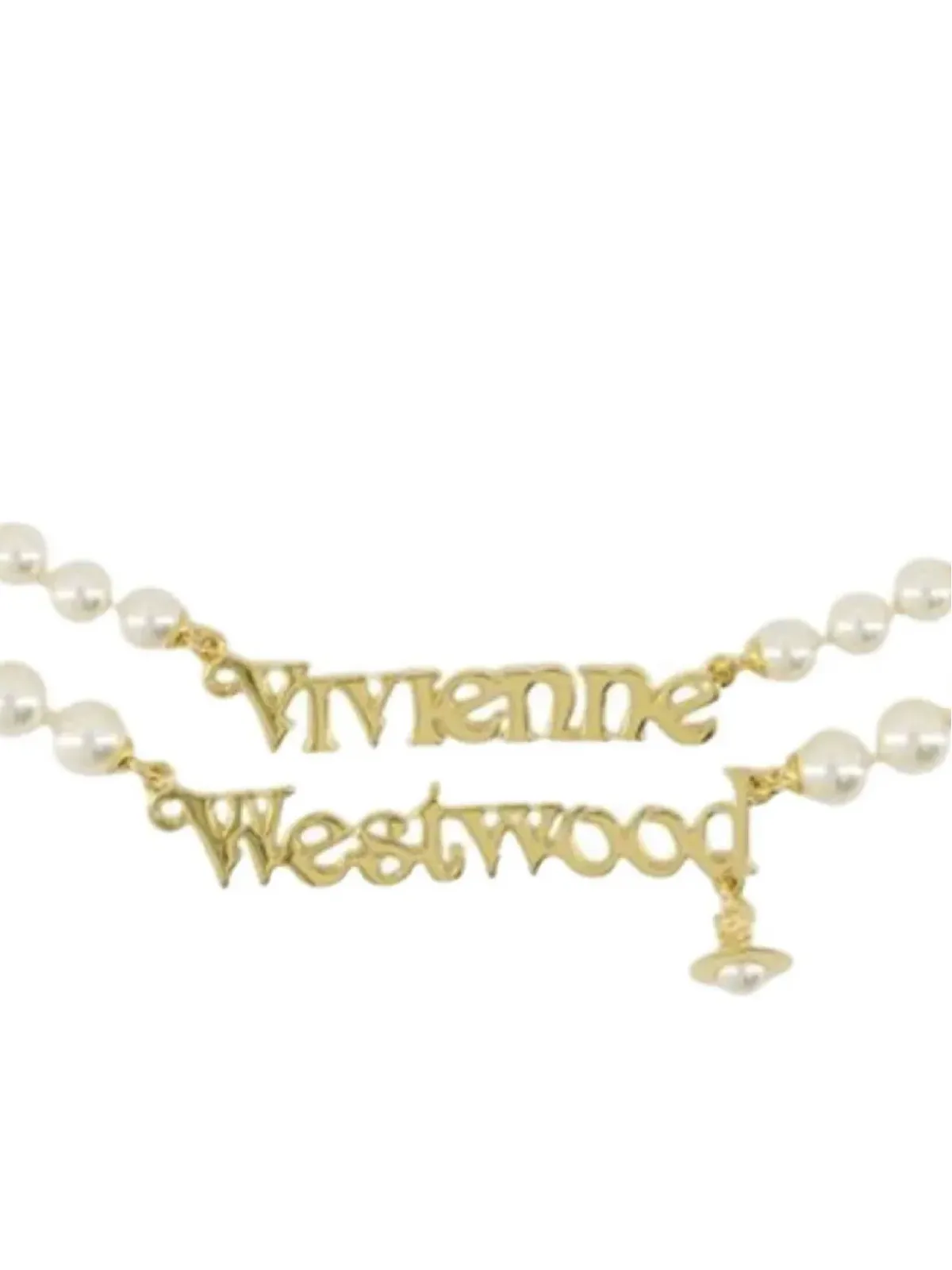 Vivienne Westwood パールダブルストランドネックレス - 画像2