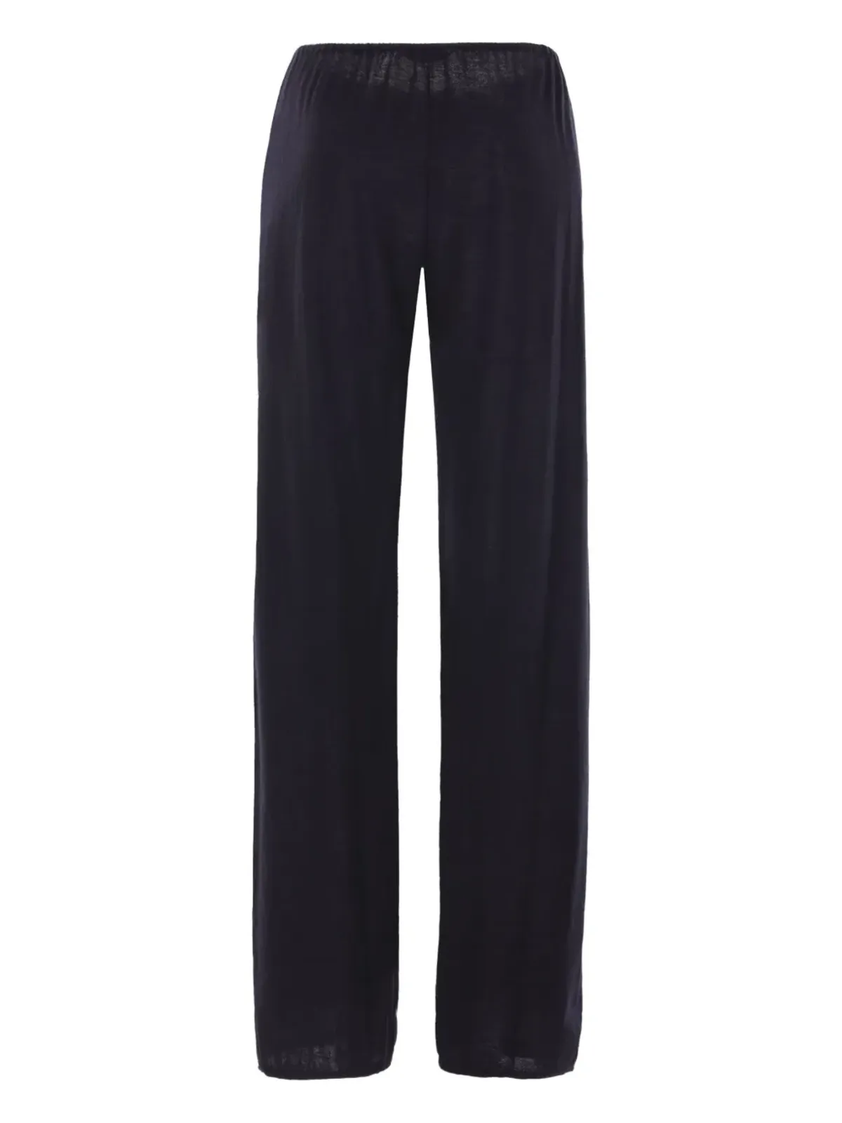 Co elasticated-waistband cashmere trousers - Black - 画像2