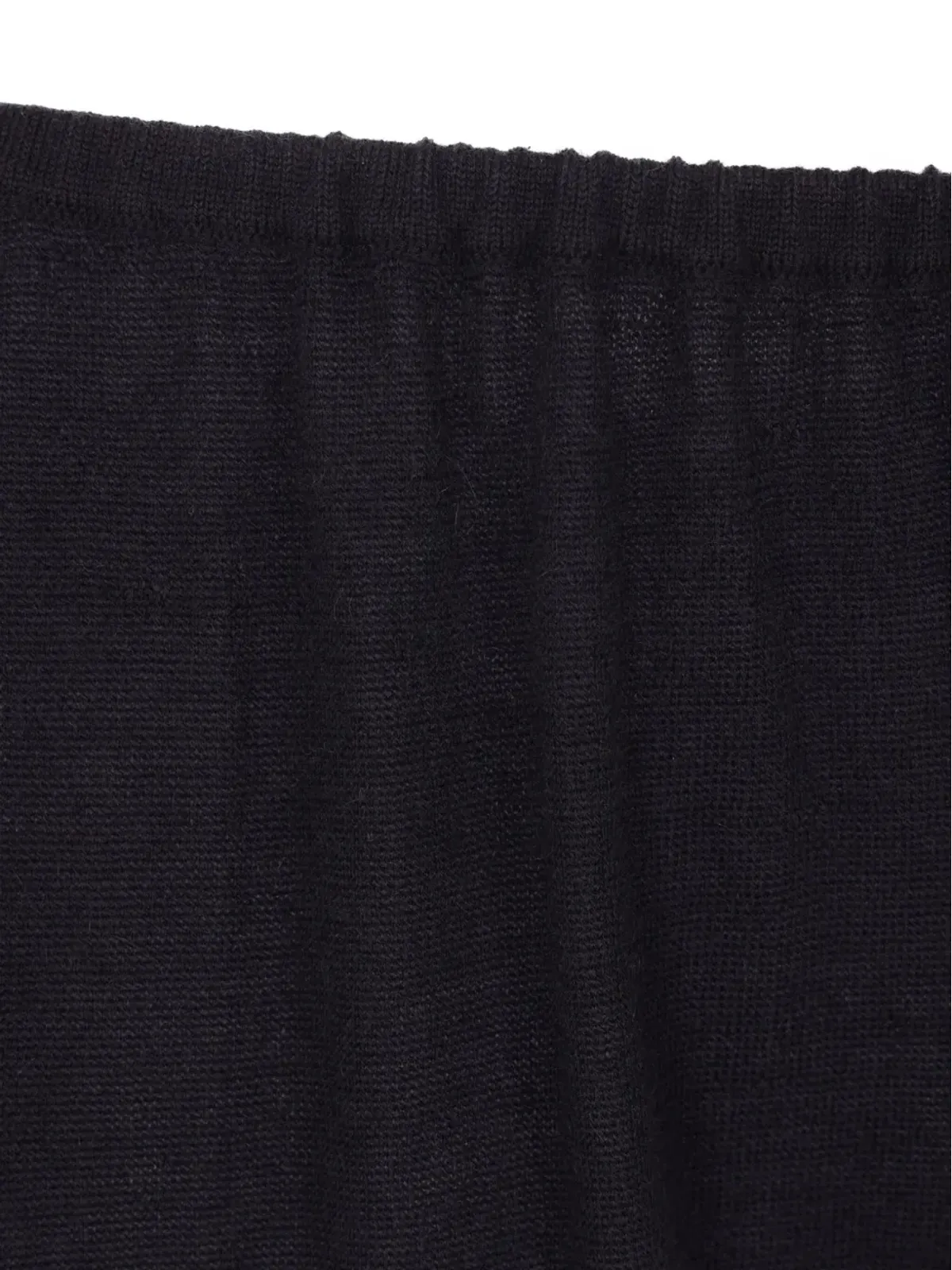 Co elasticated-waistband cashmere trousers - Black - 画像4