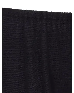 Co elasticated-waistband cashmere trousers - Black - サムネイル4