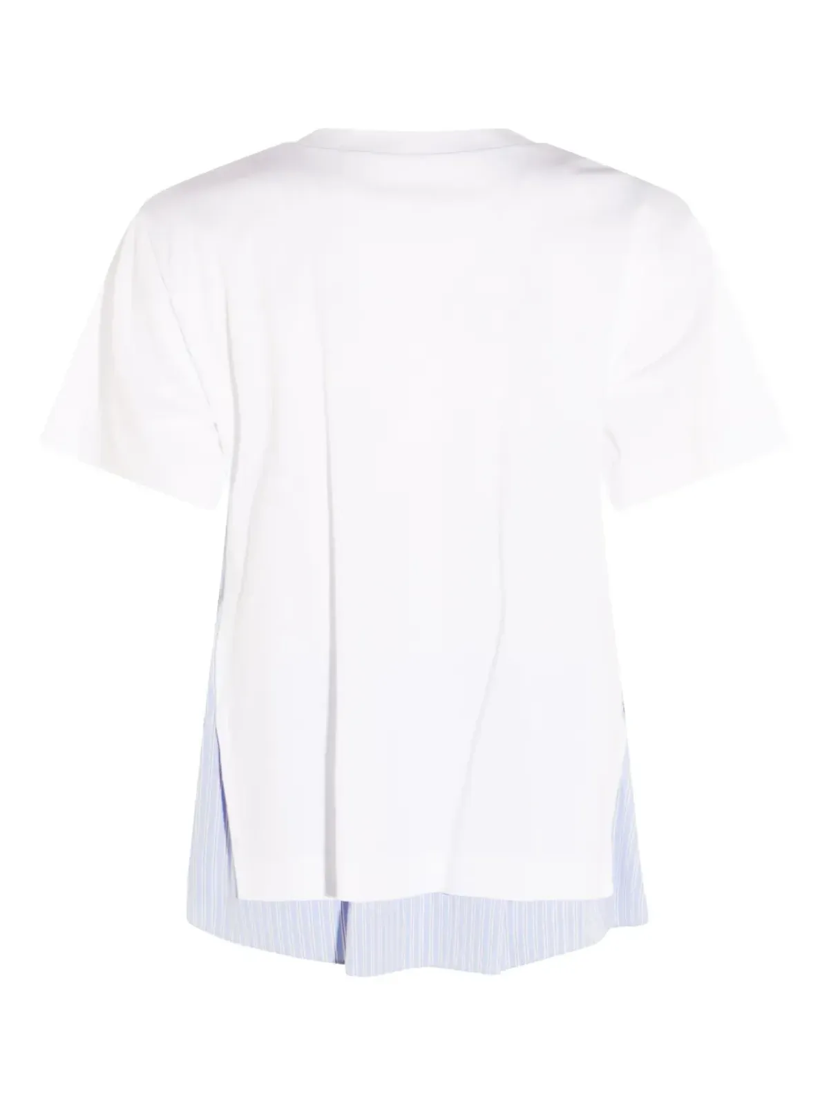 sacai ストライプディテール Tシャツ - 画像2