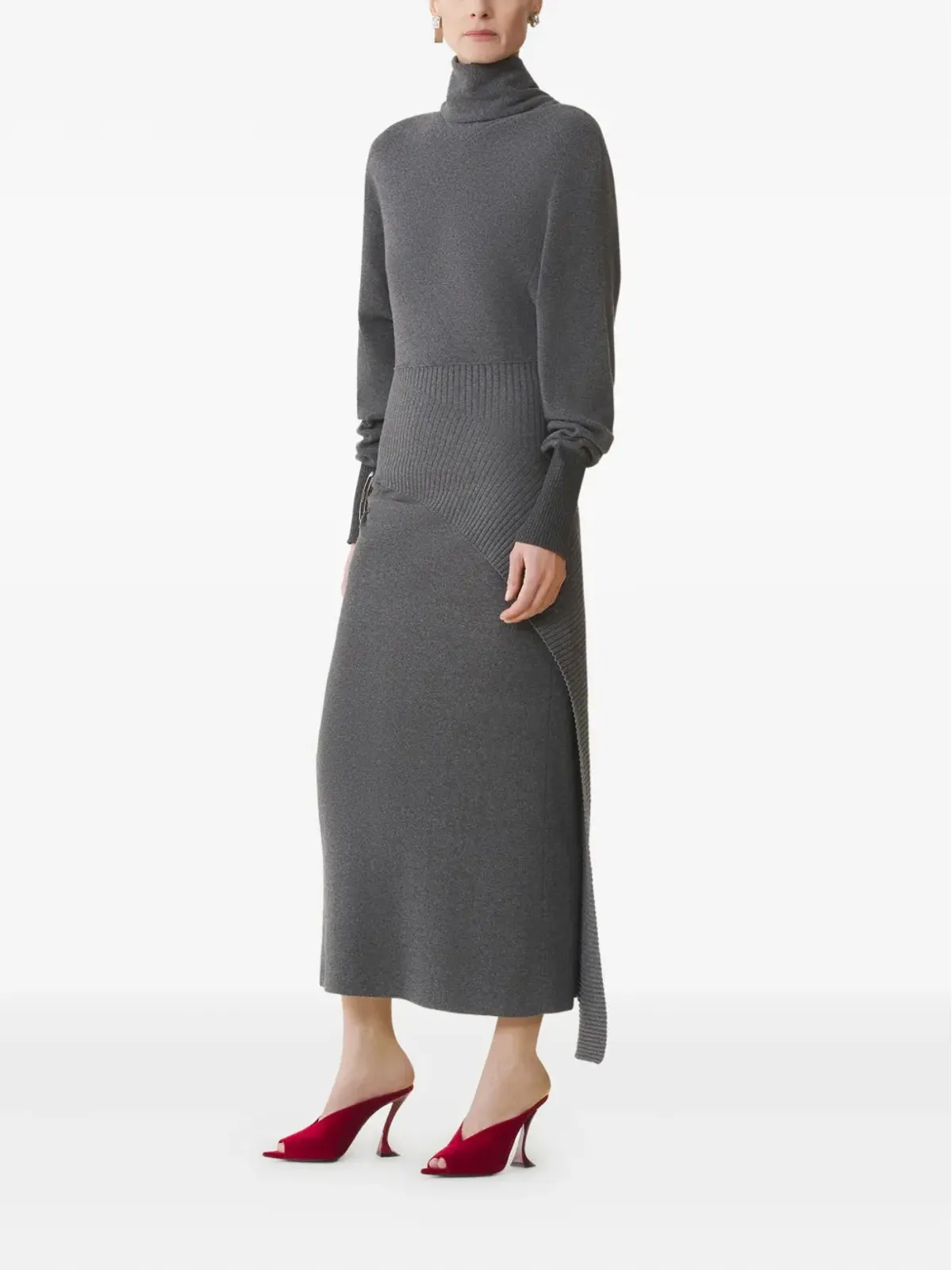 Lanvin 長袖マキシドレス - 画像3