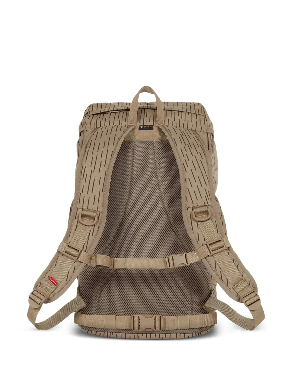 Supreme ロゴパッチ Tan Raindrop バックパック - 画像2
