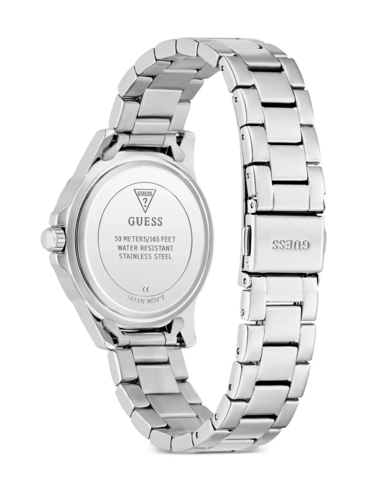 GUESS USA ステンレススチール クォーツ ウォッチ - 画像4