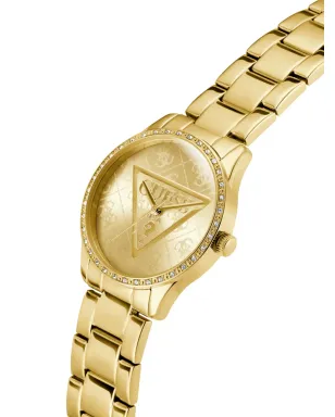 GUESS USA クリスタルクォーツ 腕時計 ゴールド - サムネイル3