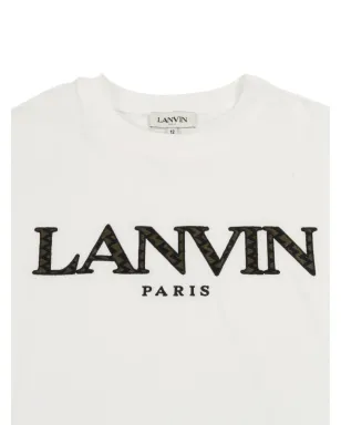 Lanvin Enfant 刺繍ロゴTシャツ - サムネイル3