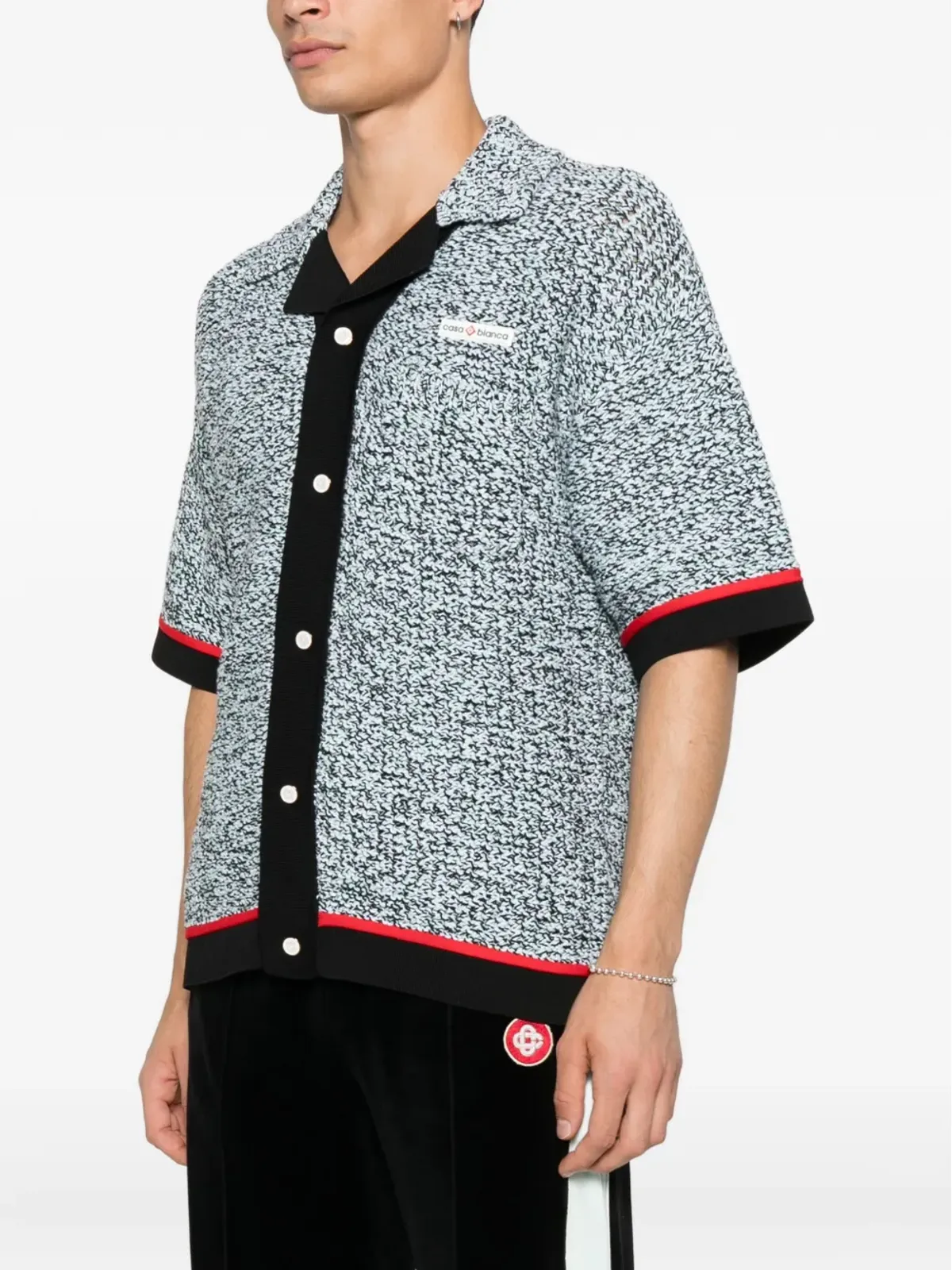 Casablanca mouliné shirt - 画像3