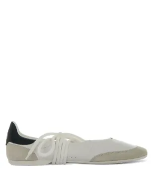 Patrizia Pepe レザー レースアップ バレエフラット - サムネイル1