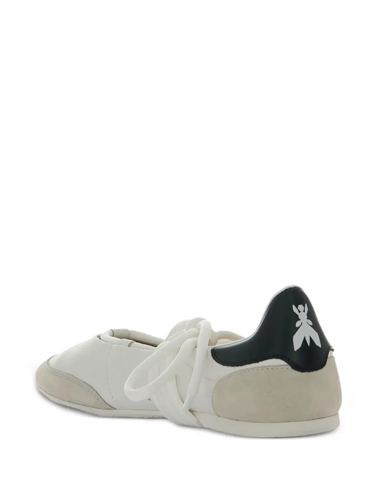 Patrizia Pepe レザー レースアップ バレエフラット - 画像3
