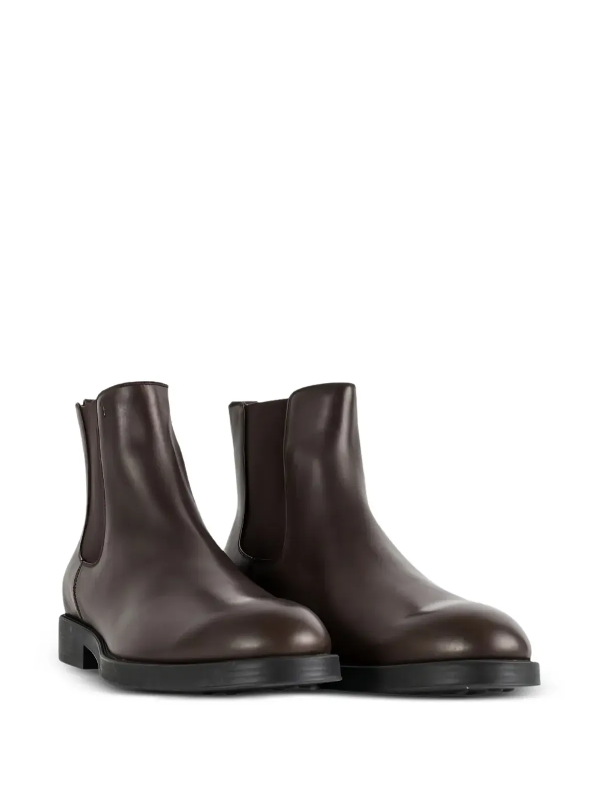 Tod's エラスティックパネルレザーブーツ - 画像4
