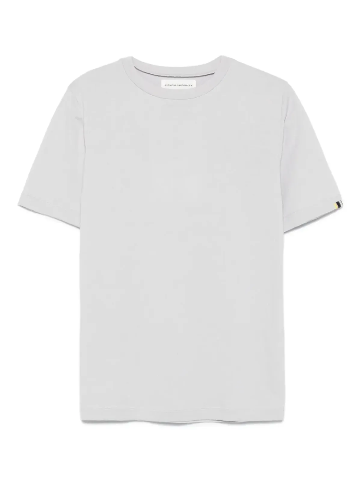 extreme cashmere 半袖ロゴディテールTシャツ - 画像1