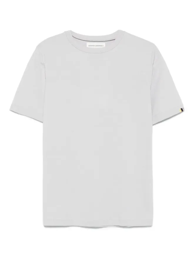extreme cashmere extreme cashmere 半袖ロゴディテールTシャツの商品画像