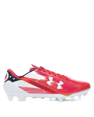 Under Armour スポットライト Le レッド/ホワイト クリーツ - サムネイル1