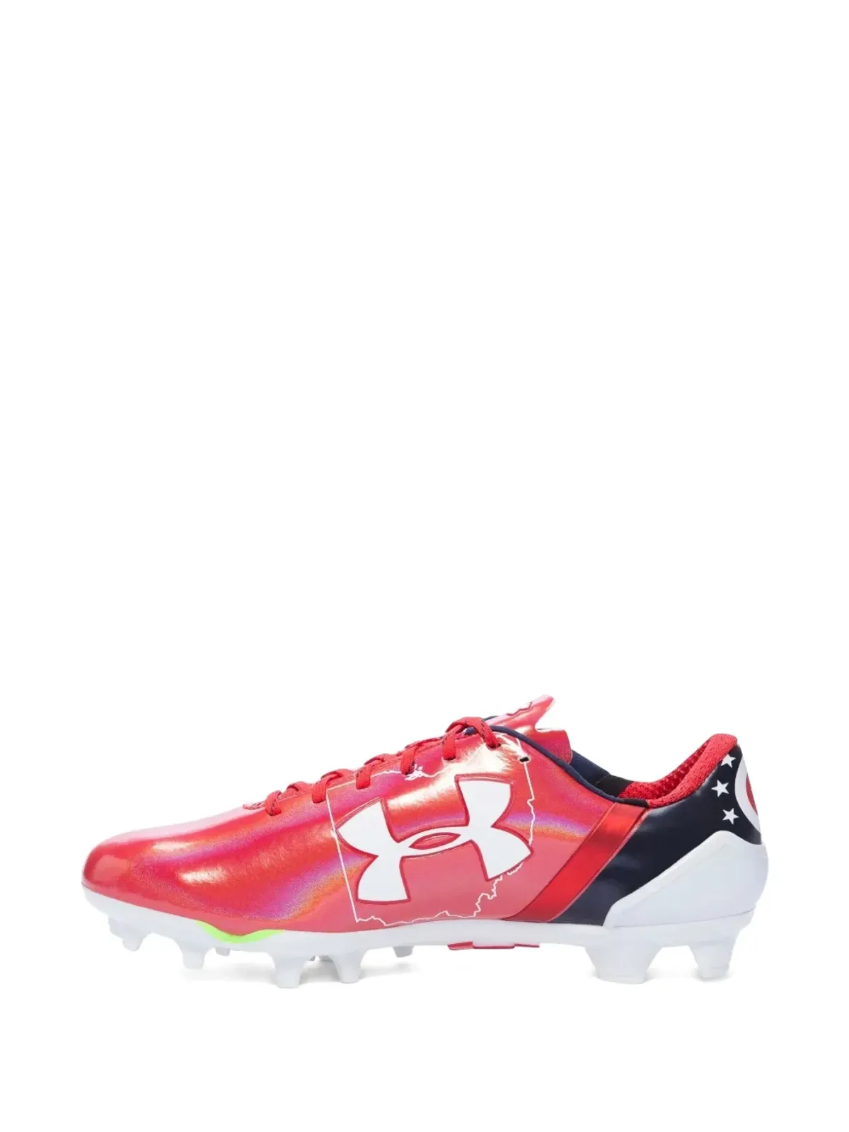 Under Armour スポットライト Le レッド/ホワイト クリーツ - 画像2