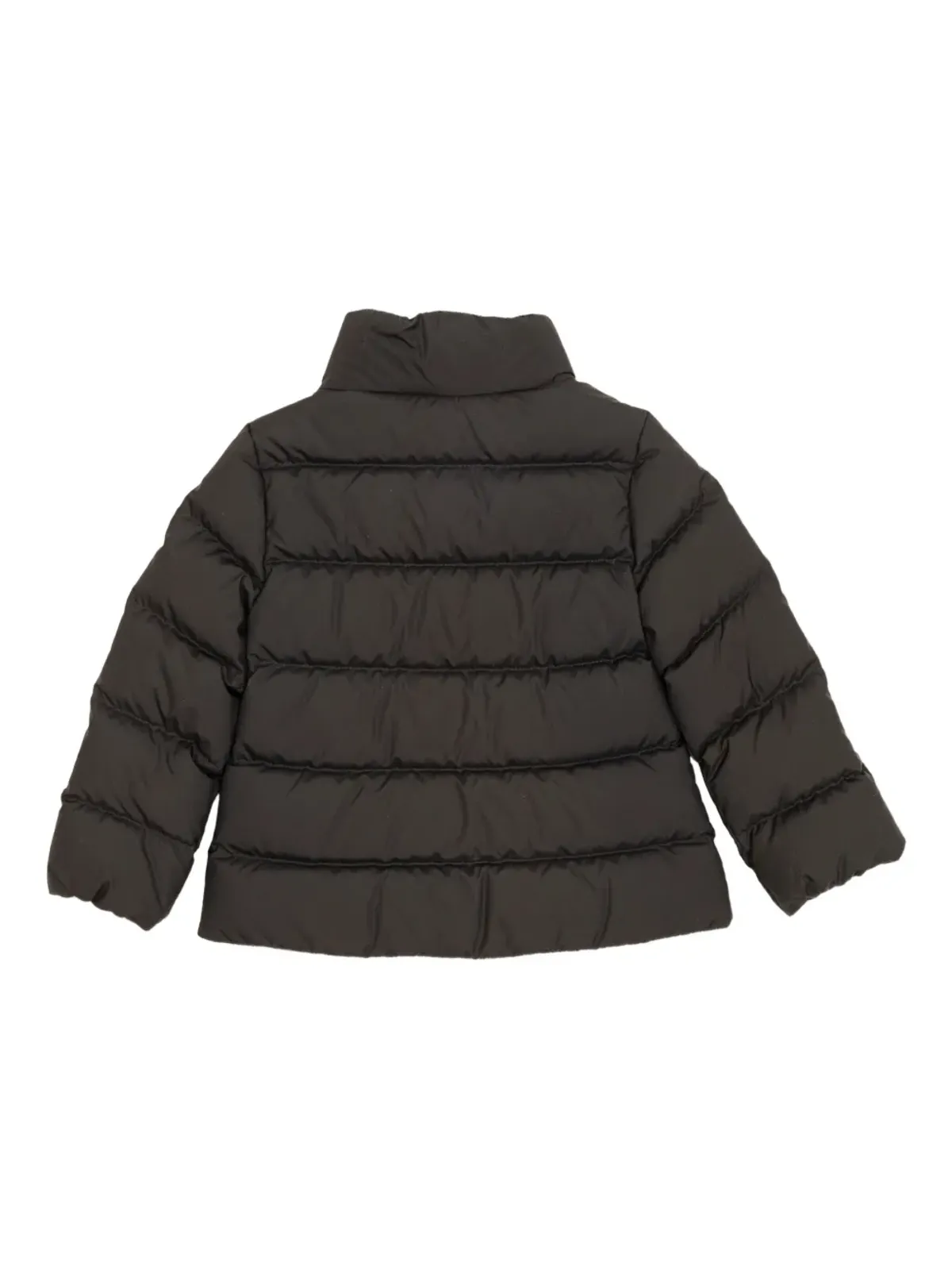 Moncler Enfant オニカ フリルポケット付きダウンジャケット - 画像2