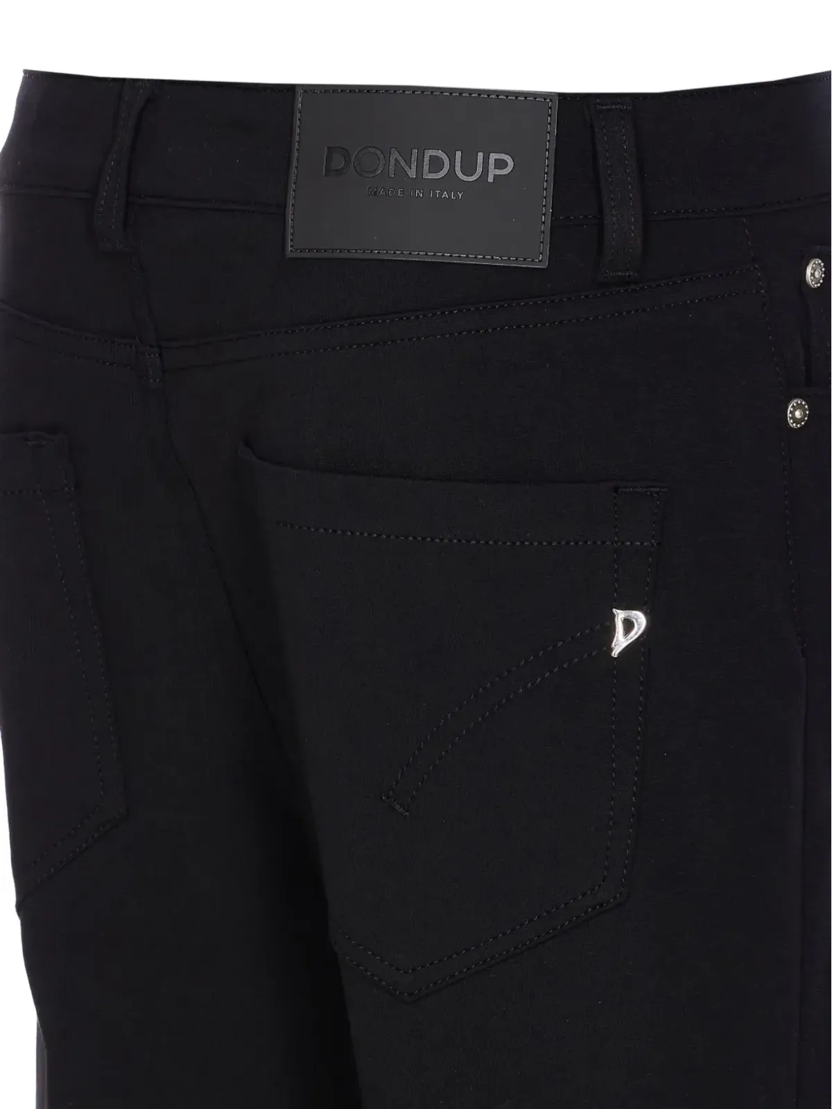 DONDUP ボタン留め ロゴパッチ付き ボーイフレンドデニムジーンズ - 画像4