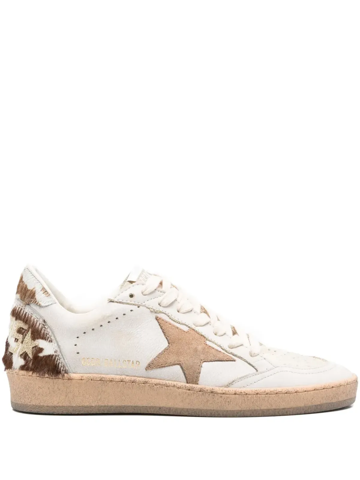 Golden Goose Ballstar platform sneakers - White - 画像1