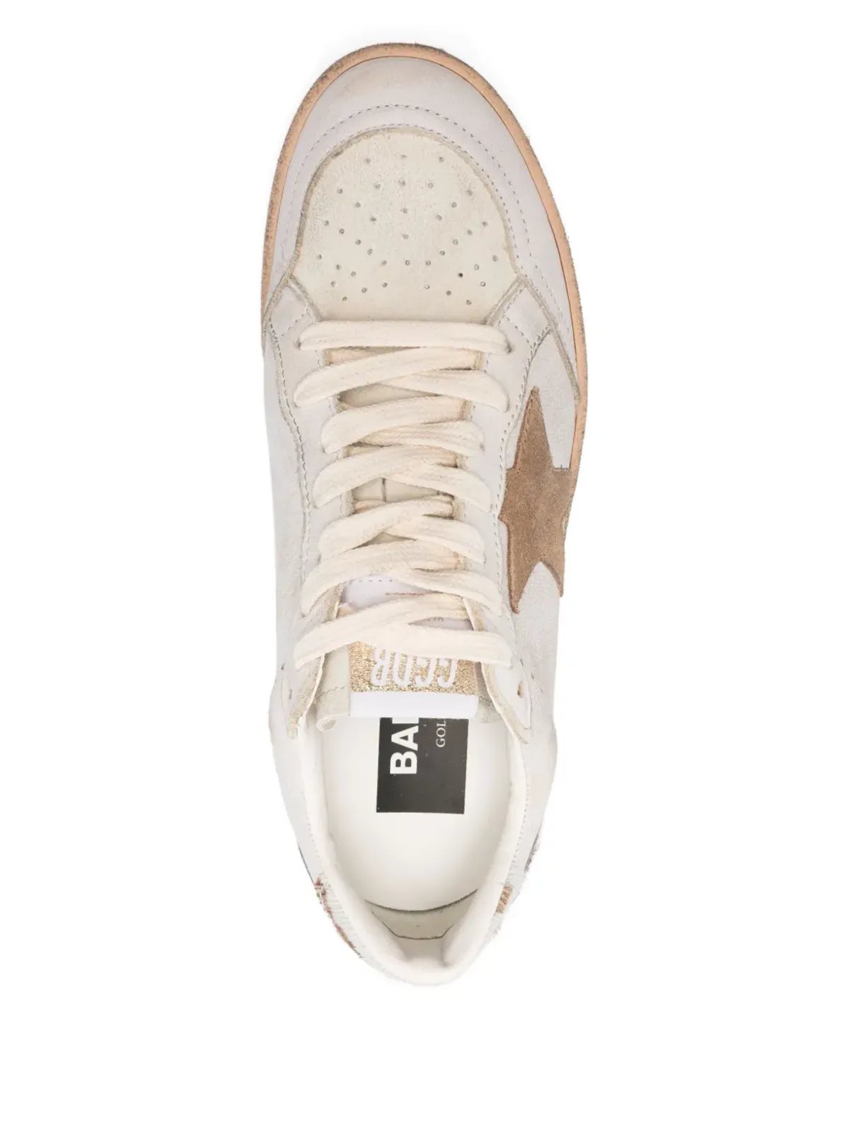 Golden Goose Ballstar platform sneakers - White - 画像4