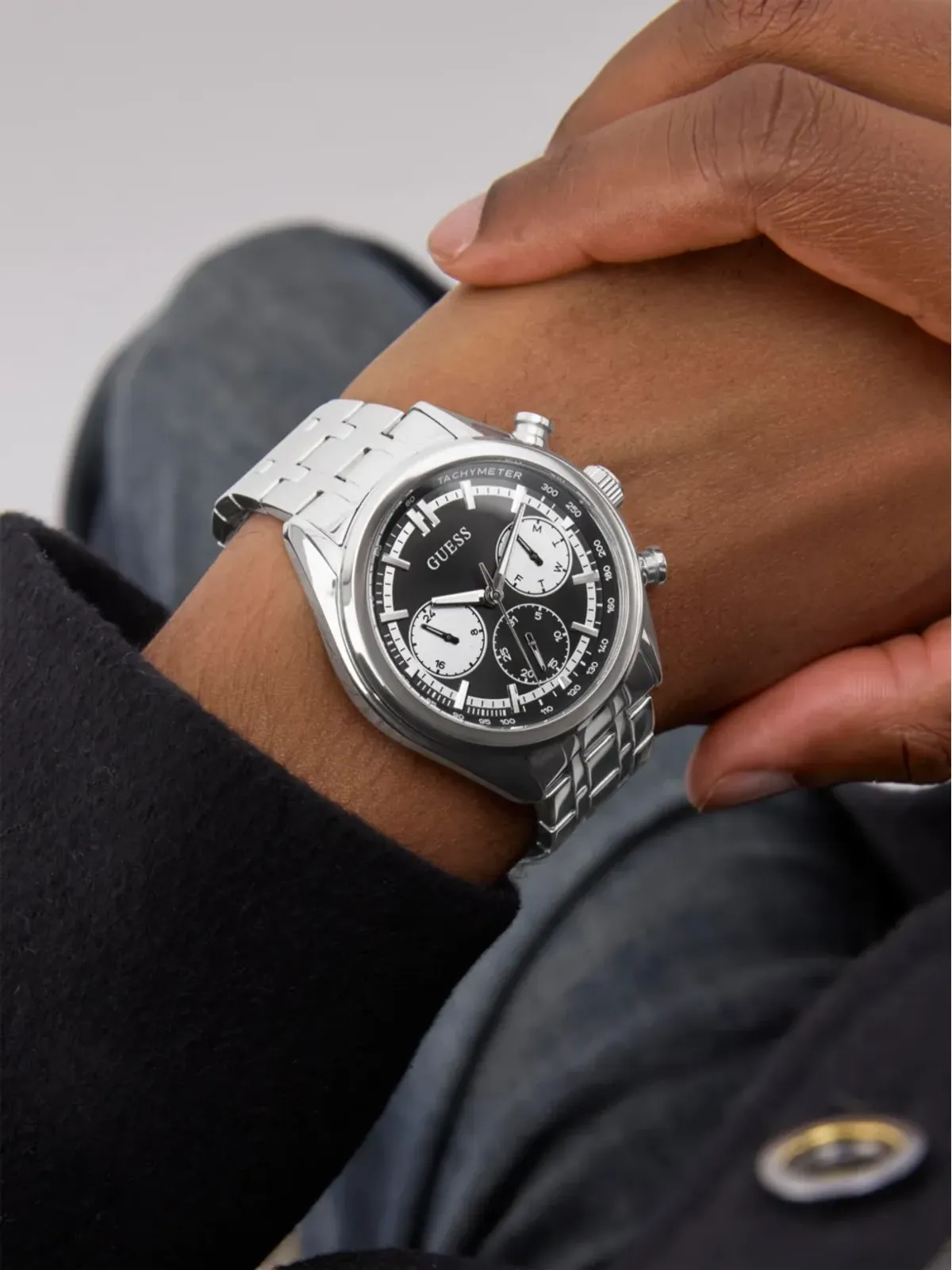 GUESS USA クロノグラフ クォーツ ウォッチ - 画像2
