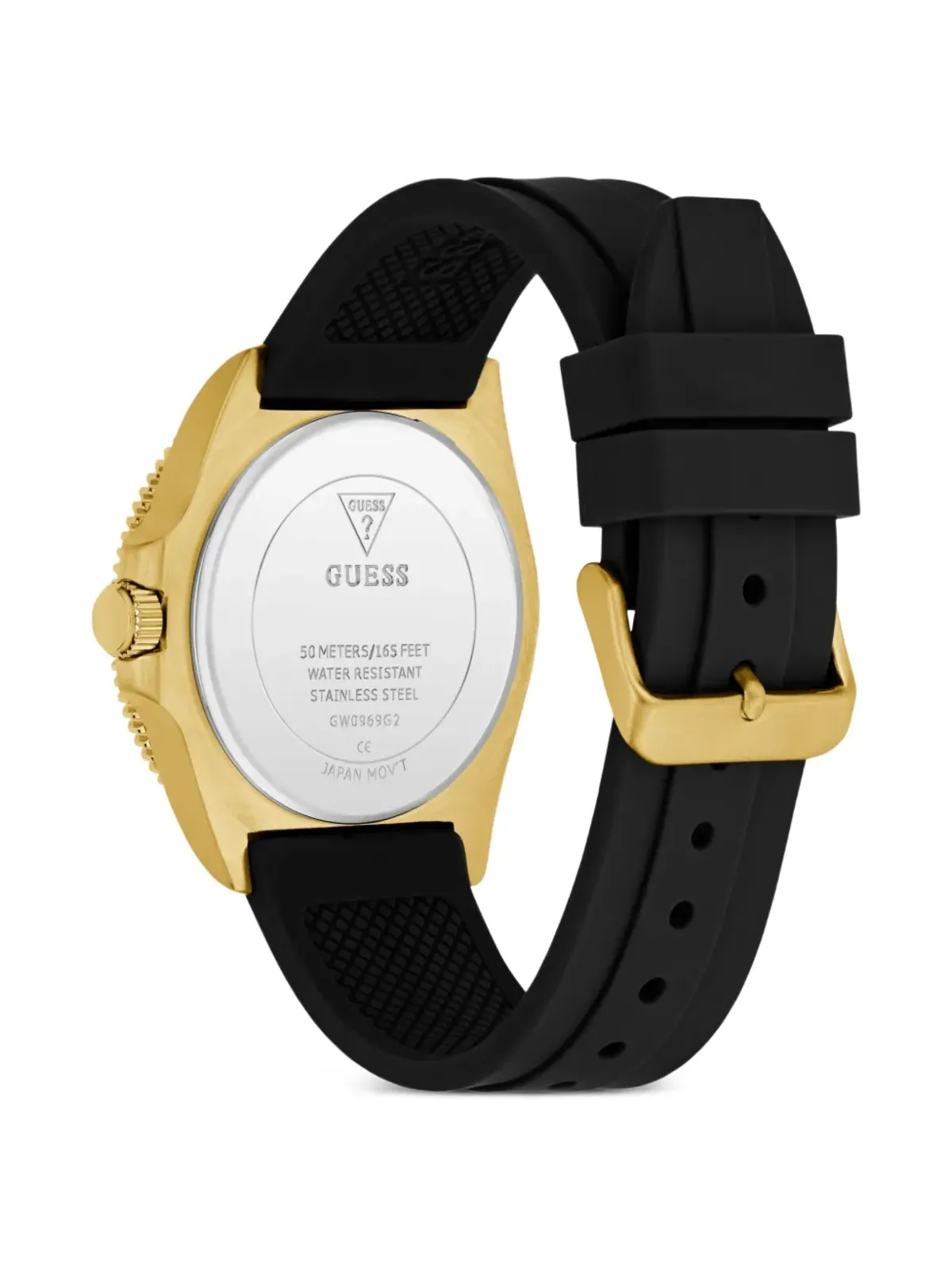 GUESS USA マルチファンクション ウォッチ グリーン - 画像4