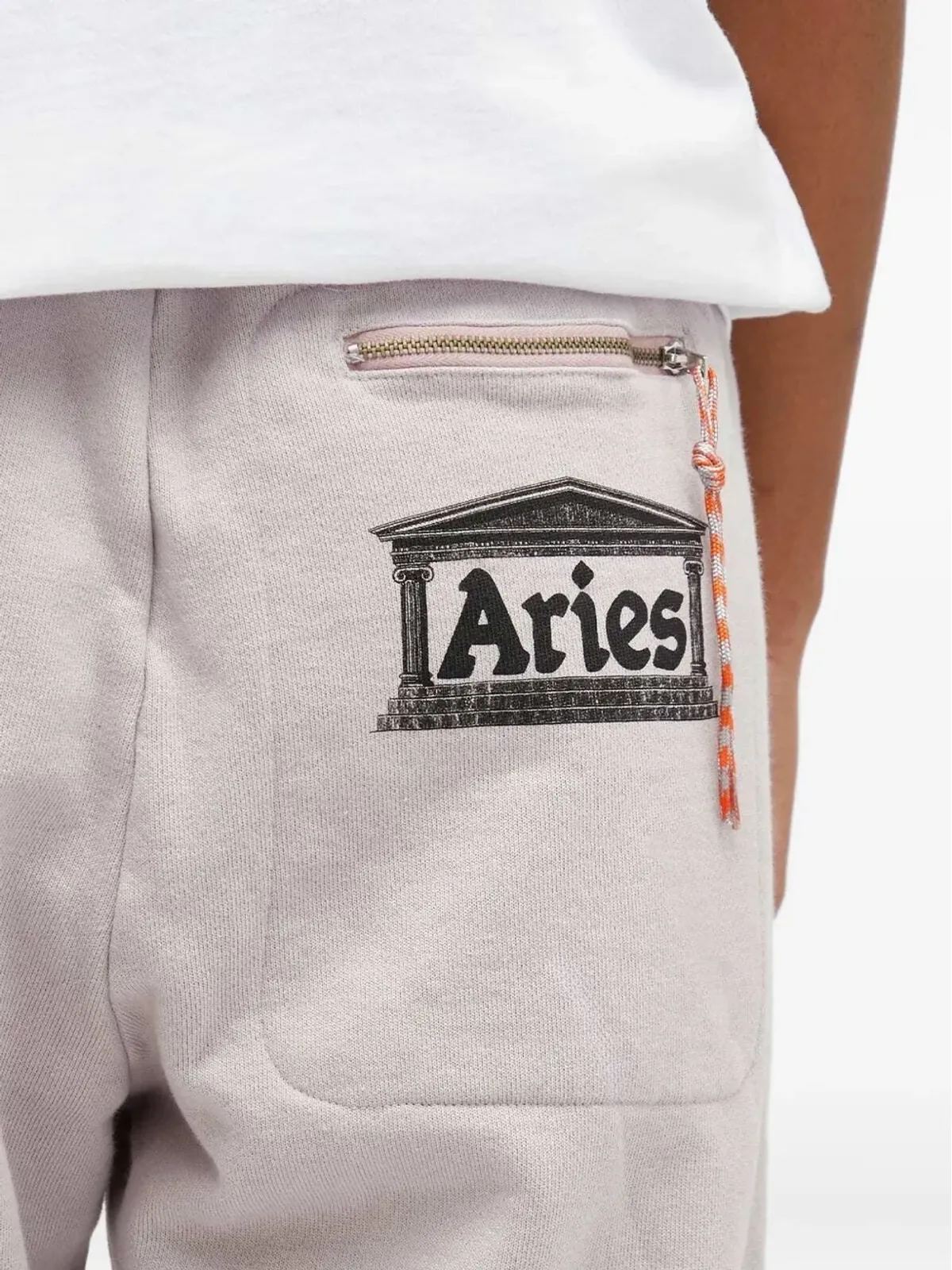 Aries ロゴプリント コットン スウェットパンツ - 画像5
