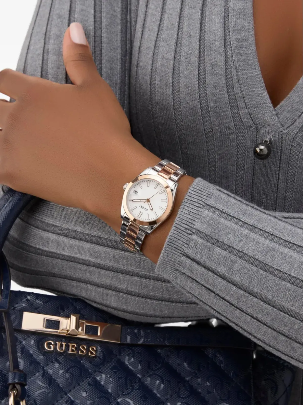 GUESS USA アリス ホワイト - 画像5