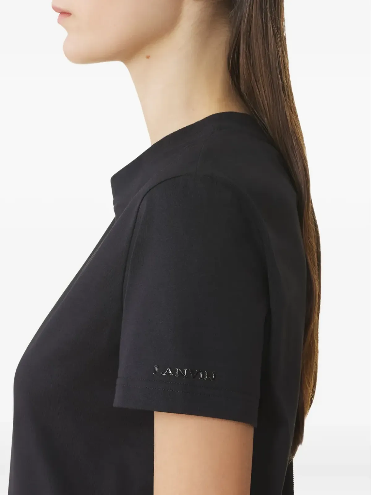 Lanvin タイバック コットン Tシャツ - 画像5