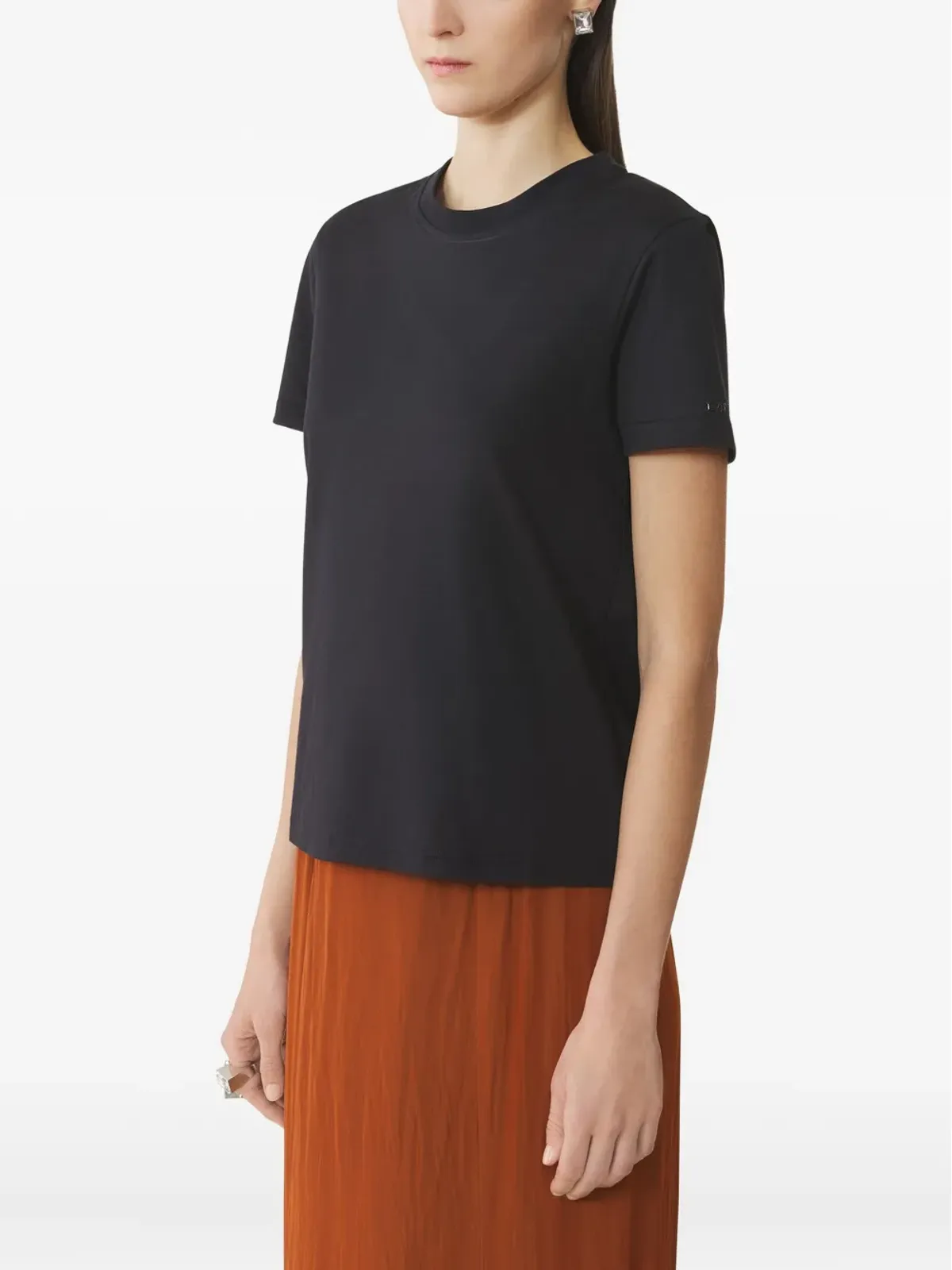 Lanvin タイバック コットン Tシャツ - 画像3