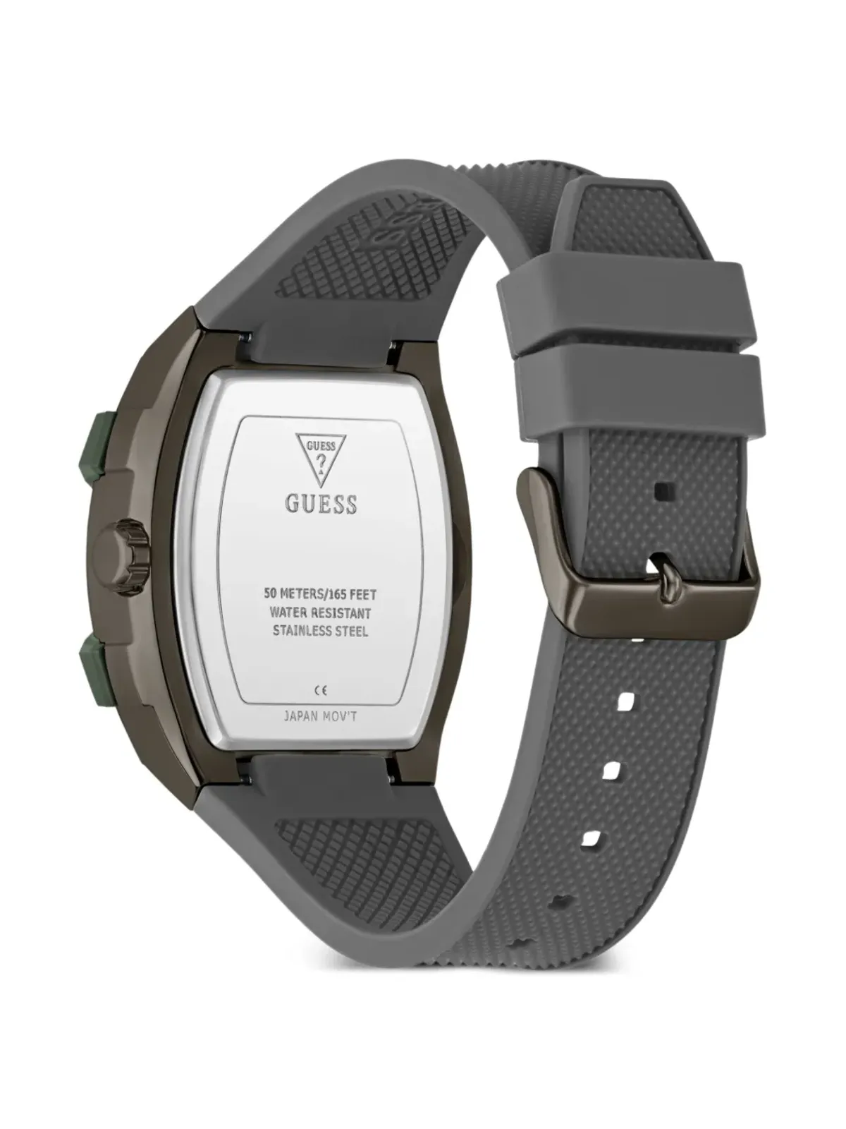 GUESS USA ステンレススチール製多機能腕時計 - 画像4