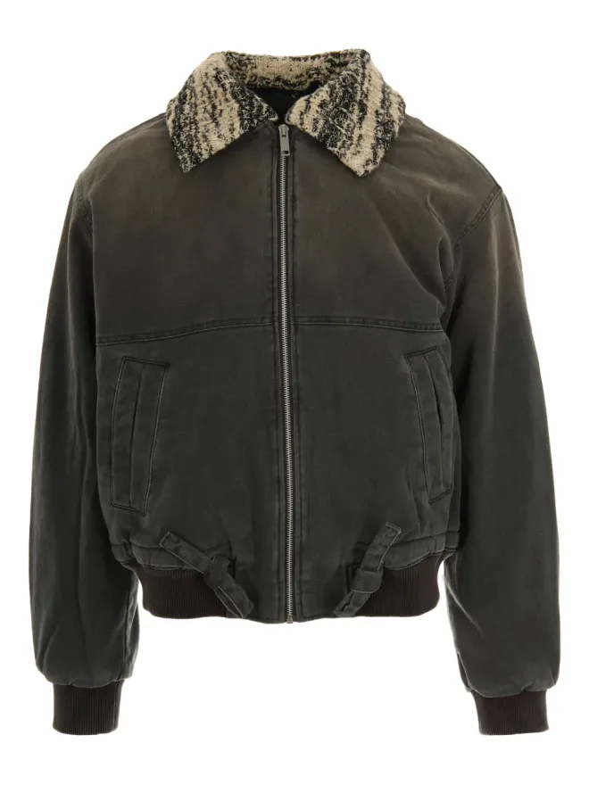 Axel Arigato Axel Arigato ツイードカラー コットン ボンバージャケットの商品画像