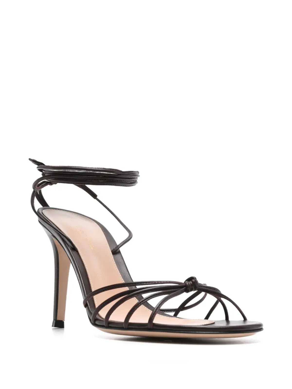 Gianvito Rossi ストラッピーレザーサンダル - 画像2