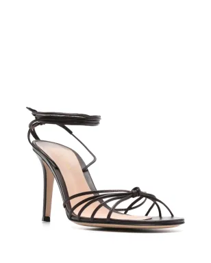 Gianvito Rossi ストラッピーレザーサンダル - サムネイル2