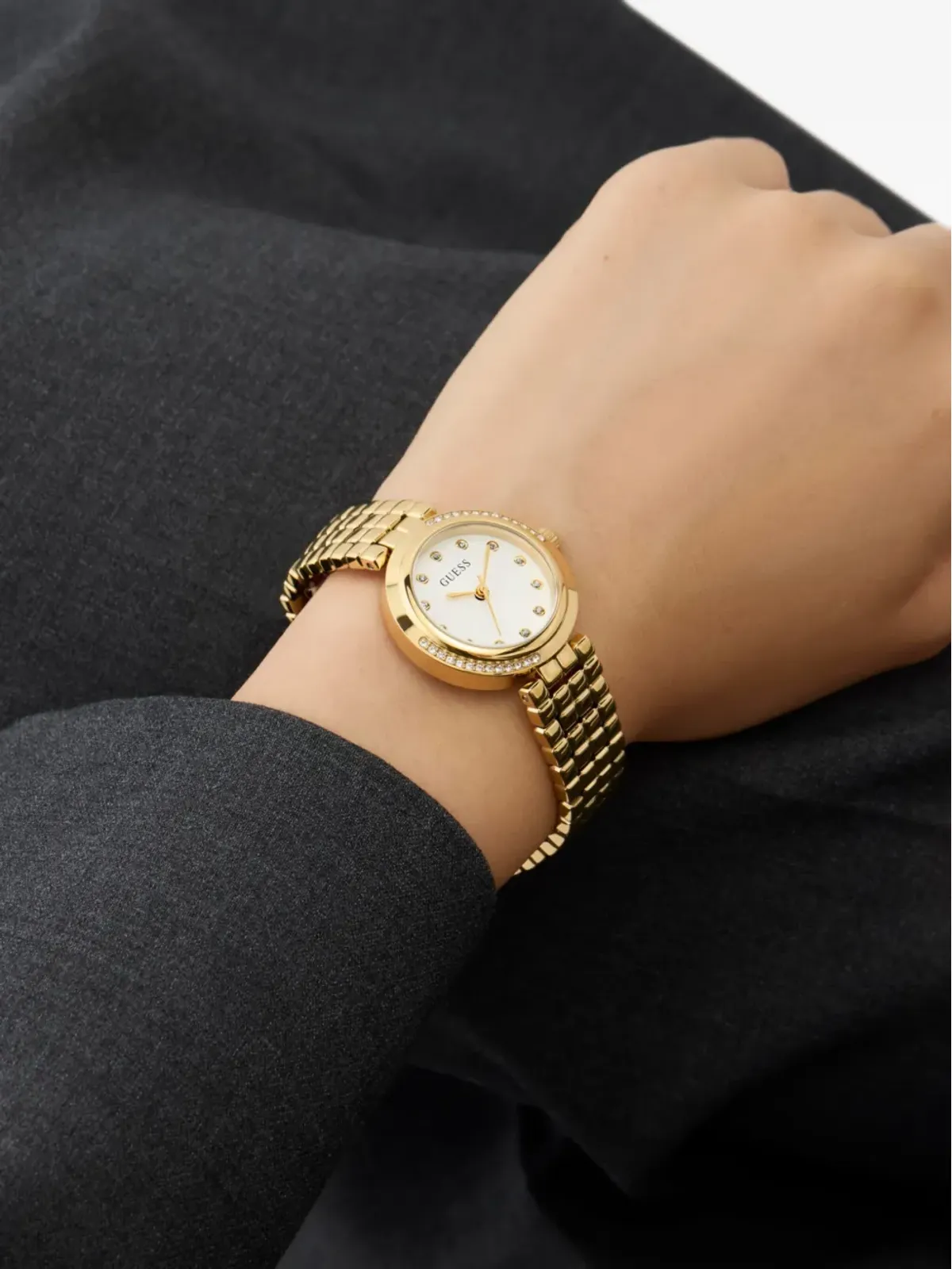 GUESS USA クリスタル装飾ウォッチ - 画像5