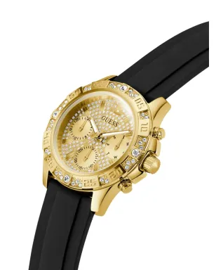 GUESS USA クリスタル装飾クロノグラフ腕時計 - サムネイル3
