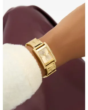 GUESS USA クリスタル装飾クォーツウォッチ - ゴールド - サムネイル4