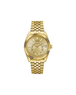 GUESS USA リサイクル鋼 クォーツ ウォッチ - ゴールド - サムネイル1