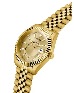 GUESS USA リサイクル鋼 クォーツ ウォッチ - ゴールド - サムネイル3