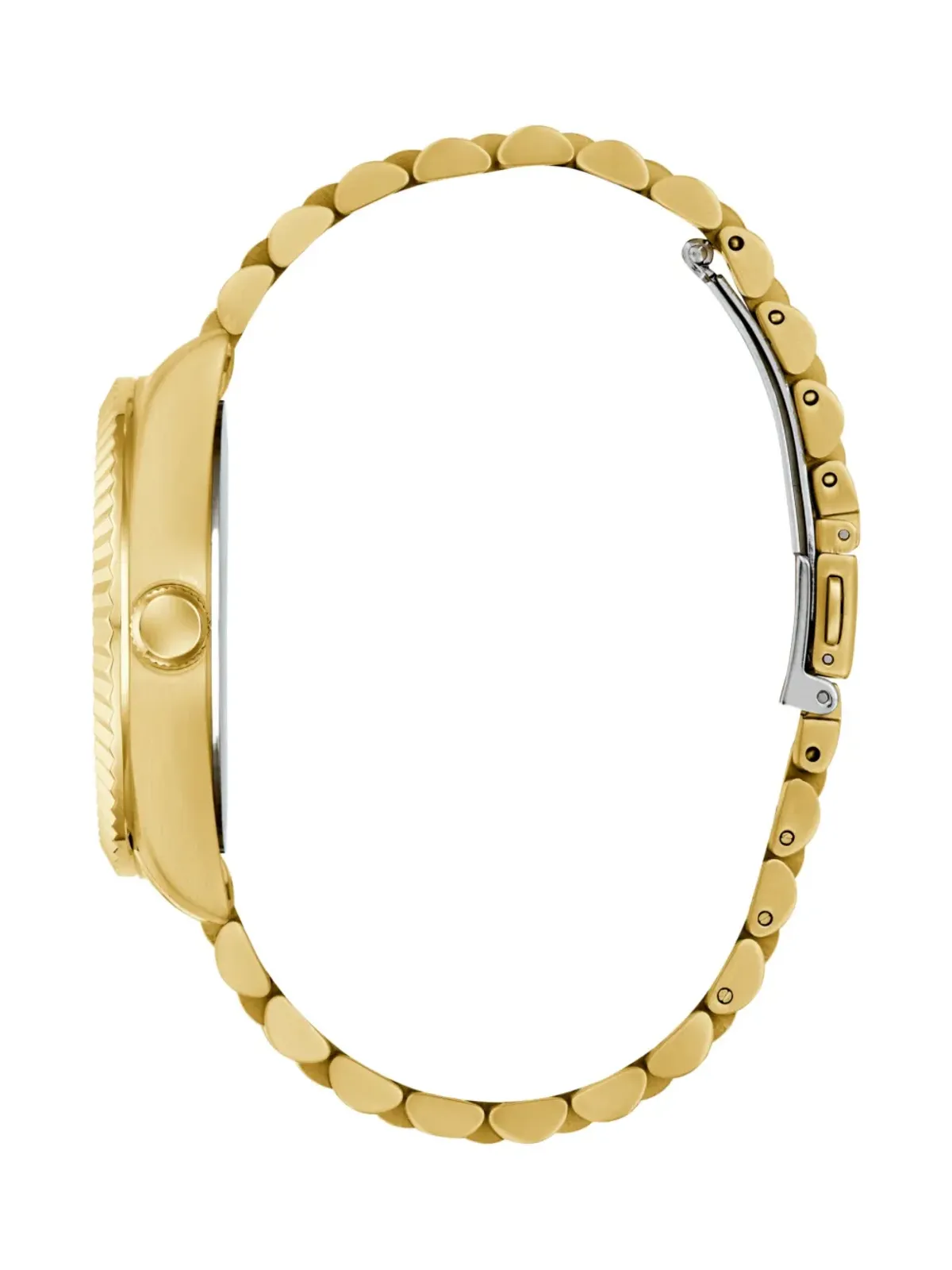 GUESS USA リサイクル鋼 クォーツ ウォッチ - ゴールド - 画像4